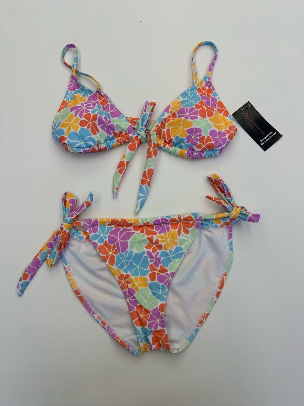No Boundaries Flower Bikini